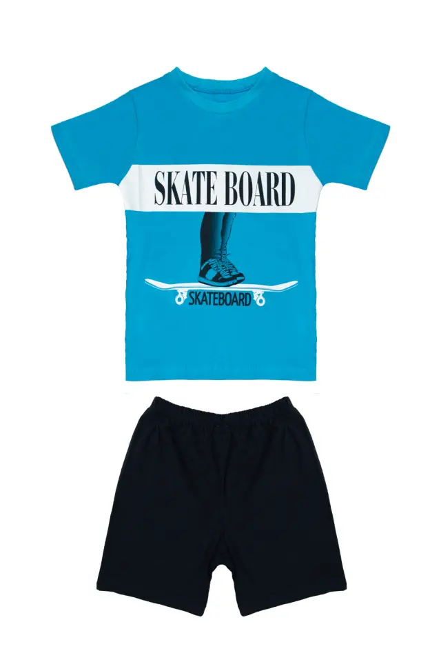 Σετ Ρούχων Kid Skate Board Μπλέ