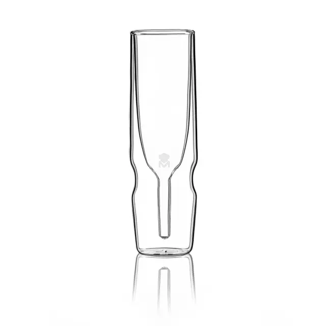 Master Pro Mixology Σετ Ποτήρια Σαμπάνιας από Βοριοπυριτικό Γυαλί 2τμχ