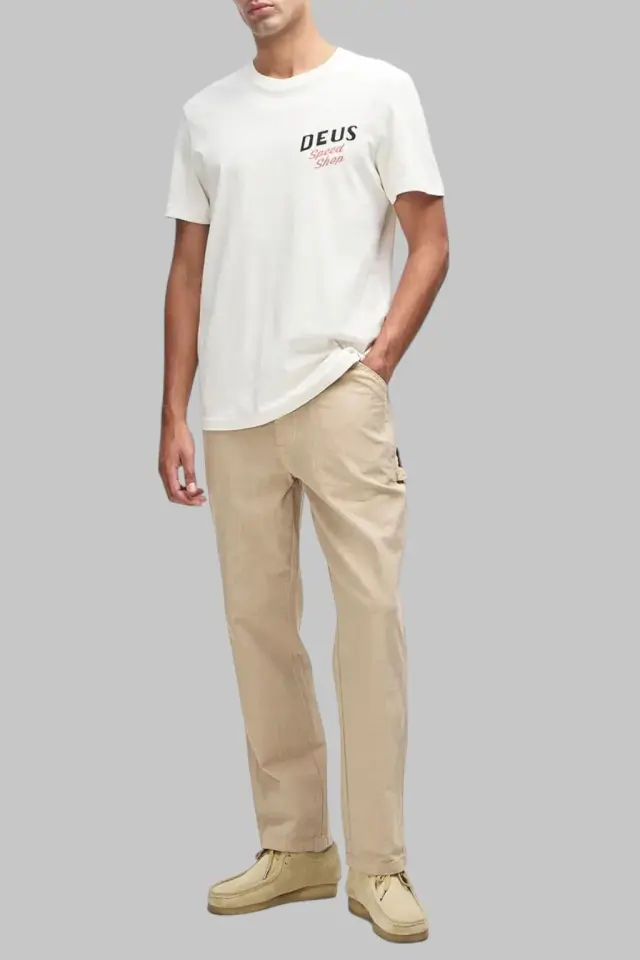 DOGLEG TEE ΜΠΛΟΥΖΑ - Dirty White - XL