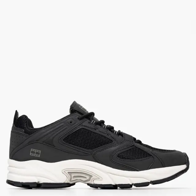 Ανδρικά Sneakers Tommy Hilfiger EM0EM01601 BDS Μαύρα Μαύρο - 42