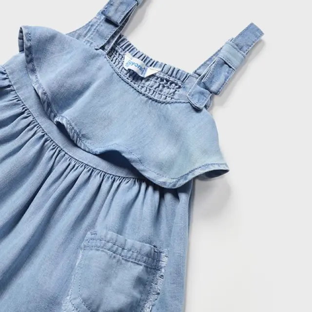 Baby 6 μηνών έως 4 ετών Φόρεμα τζιν από ύφασμα TENCEL™ Lyocell τζιν - 9M 3