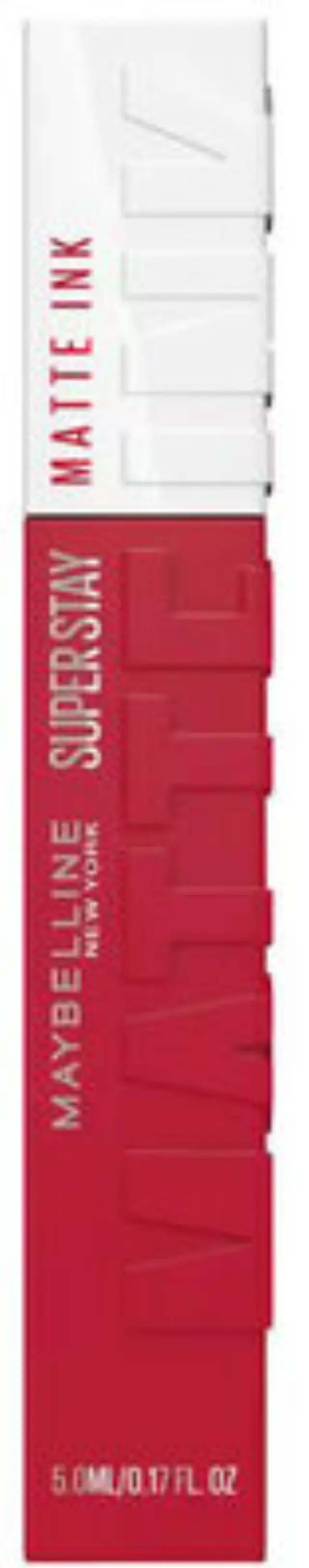 Maybelline Super Stay Matte Ink Υγρό Κραγιόν Matte 80 Ruler 5ml