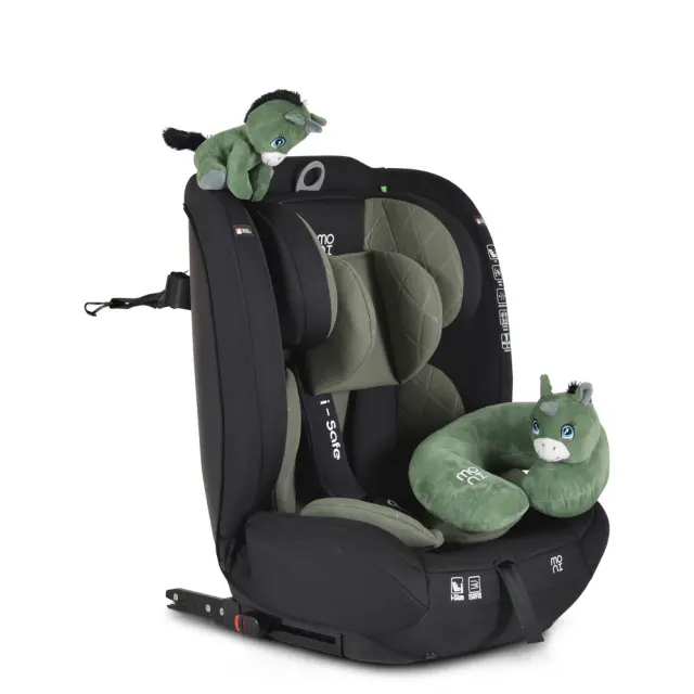 Moni Isafe Καθισματάκι Αυτοκινήτου i-Size με Isofix Green 9-36 kg 3801005151554