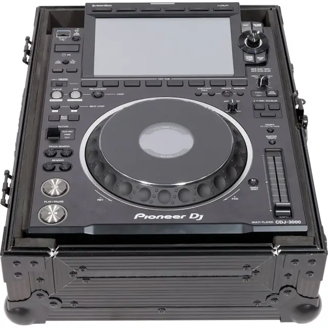 WALKASSE WM-12MPLUSBKGL Flight Case Multi format CDJ/MIXER 12" PLUS Black. 3