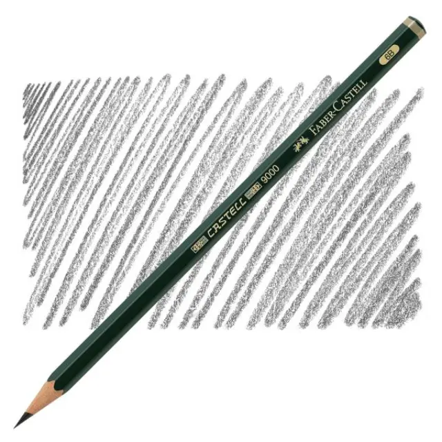Μολύβι Σχεδίου Faber Castell 9000 6B 119006