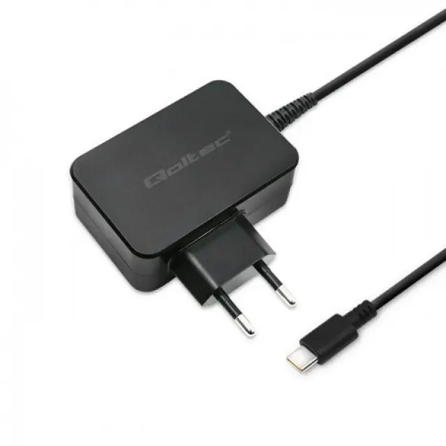 Qoltec 51024 mobile device charger Universal Black AC Fast charging Indoor