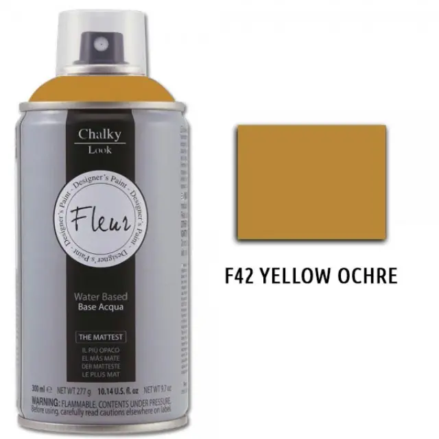 Fleur Σπρέι Κιμωλίας F42 Yellow Ochre - 300ml