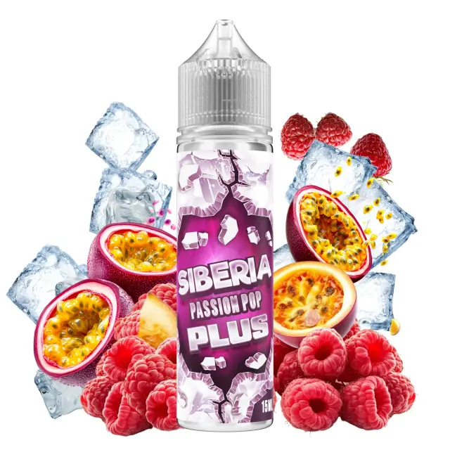 Passion Pop Plus 15ml (60ml) - Siberia Flavorshots