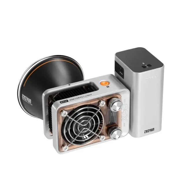 Zhiyun Molus X60 RGB Pocket COB LED Combo 2
