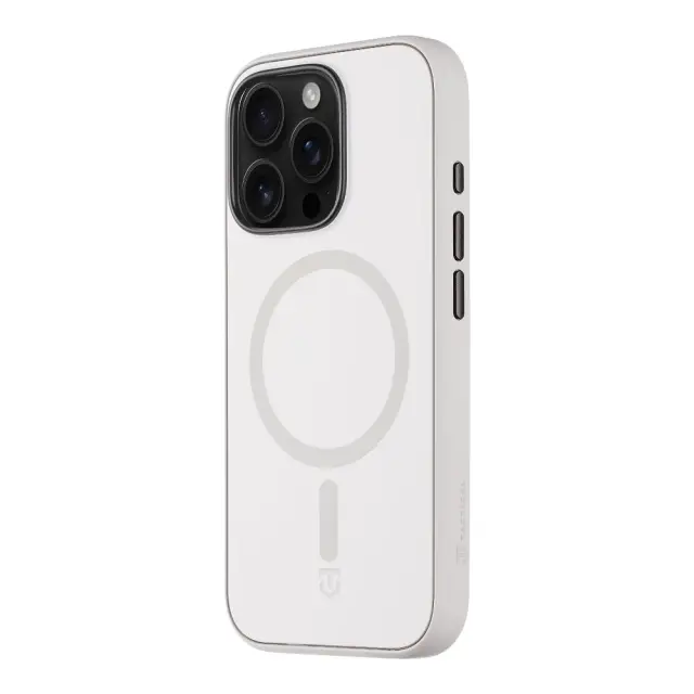 Tactical MagForce SmoothIsFast Cover for Apple iPhone 16 Pro Chalk 3