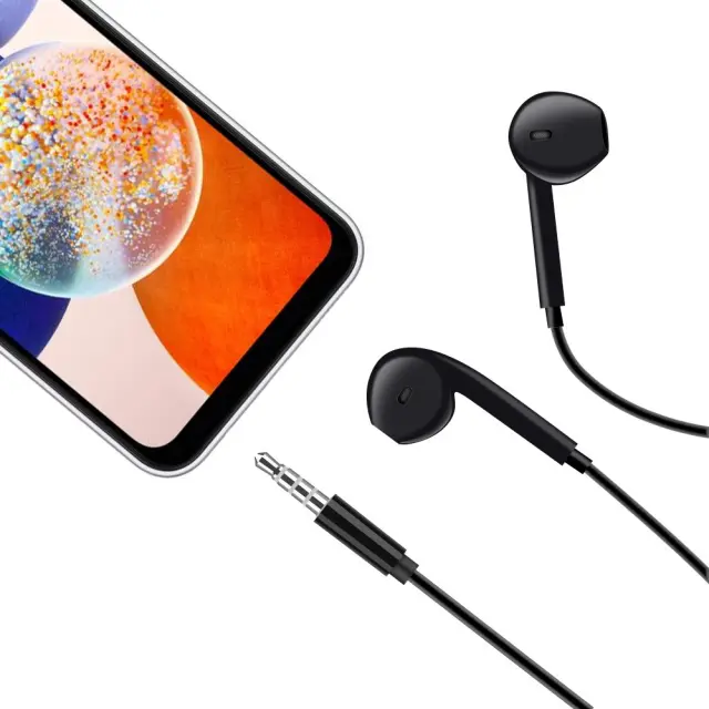 OBAL:ME Wired Earphones 3.5mm Jack Black 2
