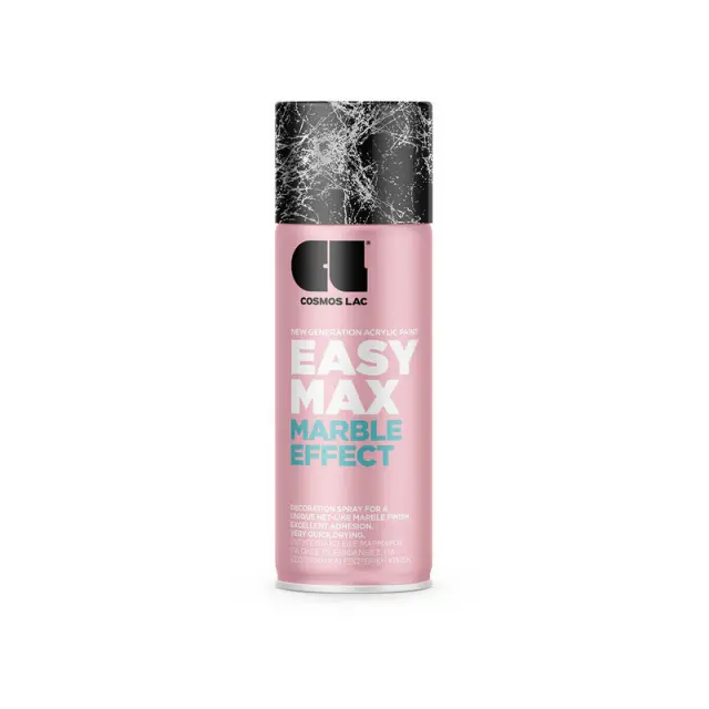 Σπρέι εφέ μαρμάρου Marble effect 923 Easy Max, Ασημί γραμμές, 400ml