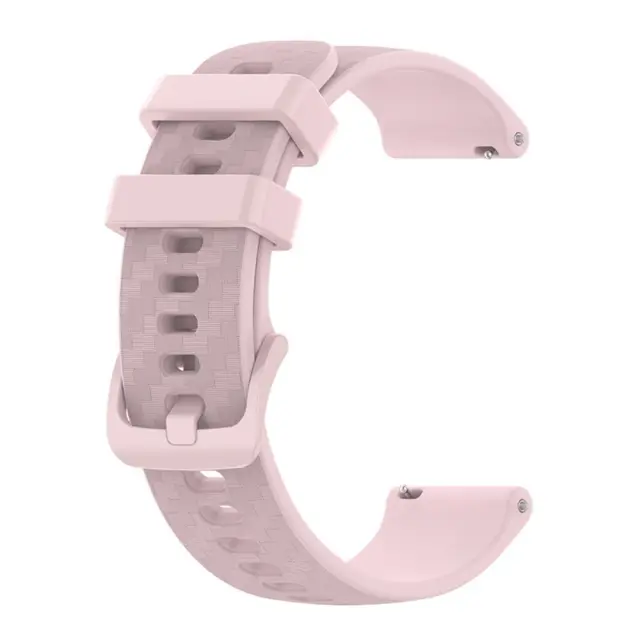 Λουράκι Σιλικόνης για Ρολόγια Fits all 20mm-Pink Carbon OEM