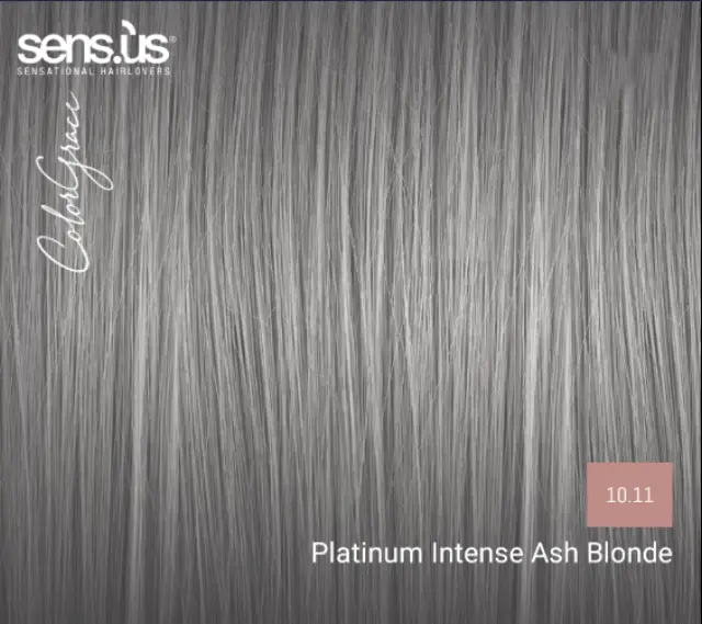 Sensus Color Grace M3K 10.11 Intense Platinum Ash Blonde 100ml - (μόνιμη βαφή έντονο πλατινέ ξανθό σαντρέ) 2