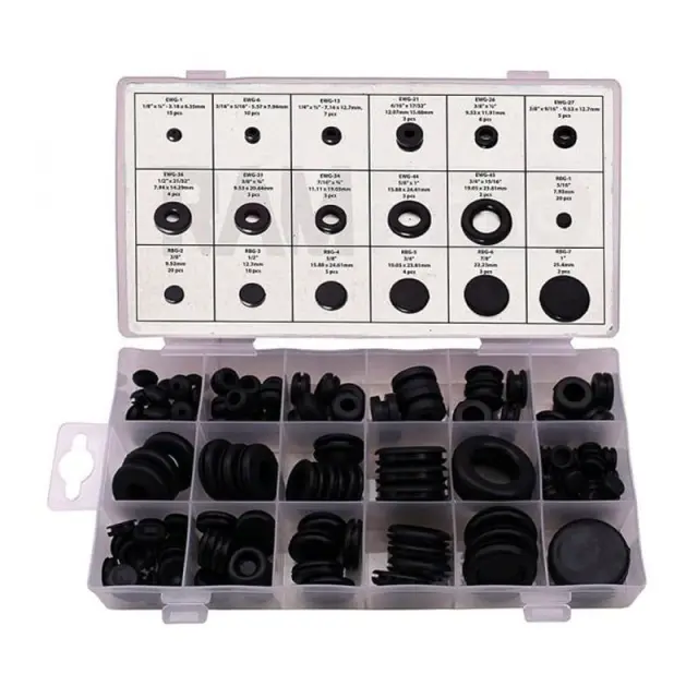0 -RING ροδέλες & τάπες σετ 125 τεμαχίων - Grommet assortment z692912 2
