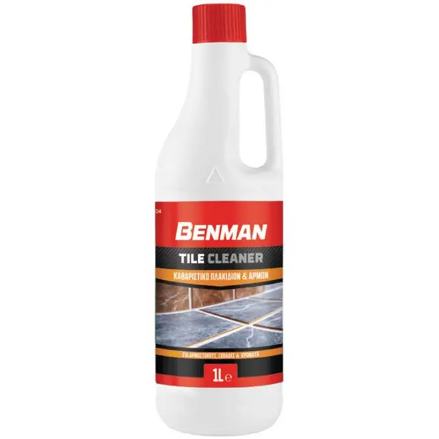 ΚΑΘΑΡΙΣΤΙΚΟ ΠΛΑΚΙΔΙΩΝ TILE CLEANER 1 LT BENMAN 37004