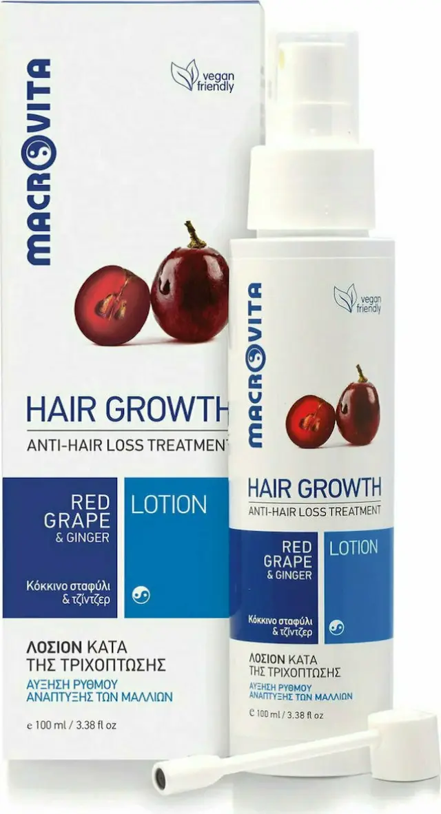 Macrovita Growth Anti-Hair Loss Treatment Σετ Θεραπείας Μαλλιών με Σαμπουάν και Λοσιόν