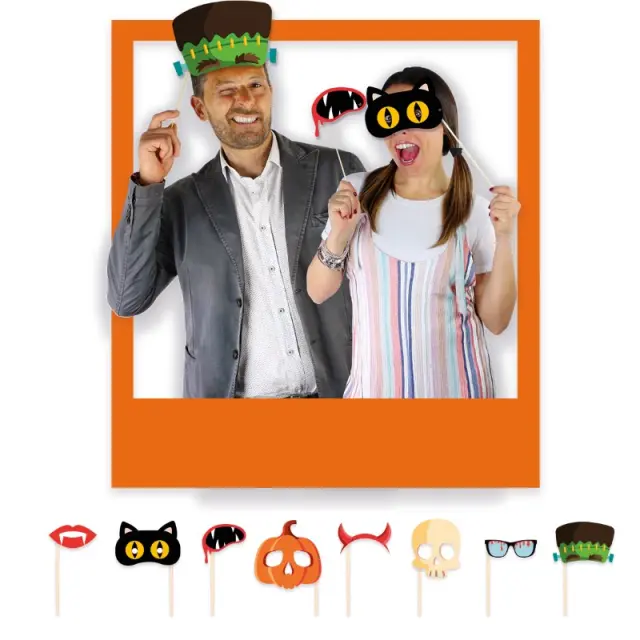 Σετ Φωτογραφικού Θαλάμου Halloween /8 τεμ