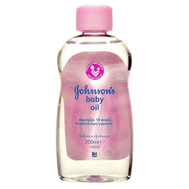 Johnson s Ενυδατικό Λάδι Ιδανικό για Μωρά Baby Oil 200ml