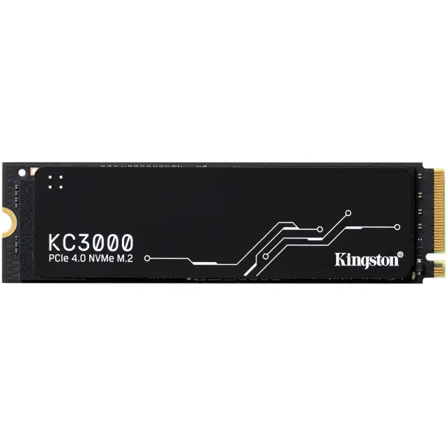 Kingston KC3000 4096 GB (black, PCIe 4.0 x4, NVMe, M.2 2280)
