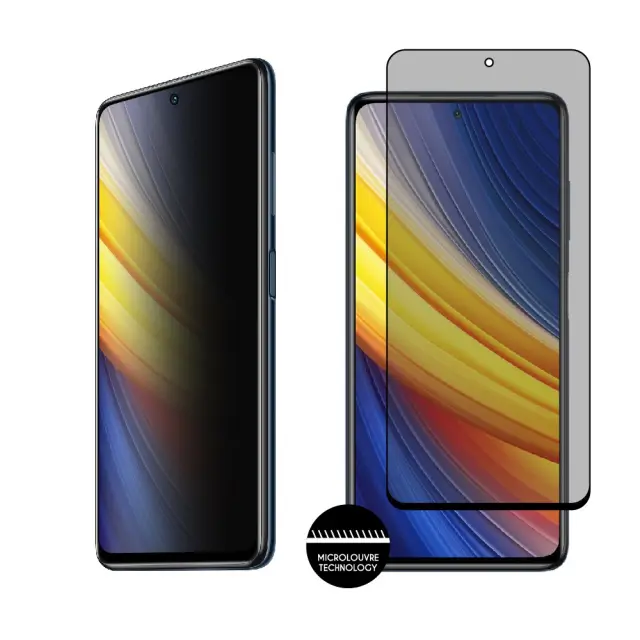 Privacy Tempered Glassγια Xiaomi Redmi Note 9 Pro/ Note 9S/ 9 Pro Max- Μαύρο