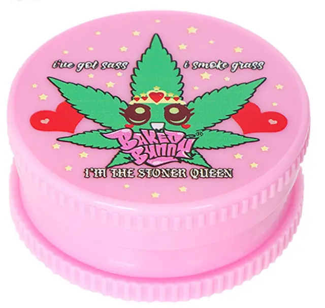 Grinder Τρίφτης Πλαστικός Baked Bunny 60mm - 3 Parts