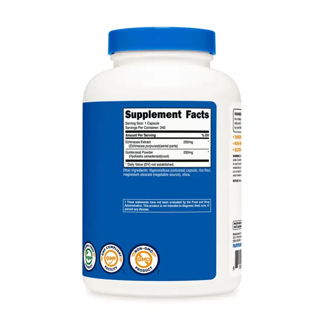 Nutricost Echinacea & Goldenseal Root 500 mg 2
