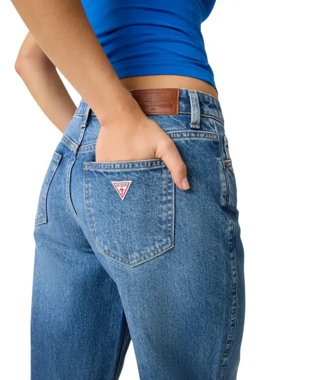 Guess - Γυναικείο Παντελόνι Τζιν G11 Regular Fit W5YA0YD6333-INUS Μπλε 3