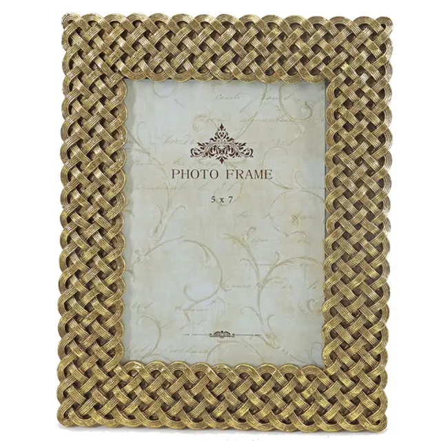 Κορνίζα polyresin (φωτ.13x18)19.7x24.7cm Zaros 25597 KO179