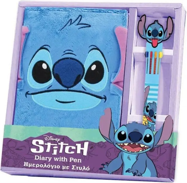 Σημειωματάριο Λούτρινο με Στυλό Lilo & Stitch / 564853 (Luna)