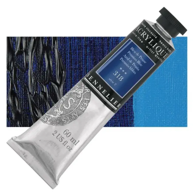 Ακρυλικό Sennelier Extra Fine - 318 Prussian Blue S2 - 60ml