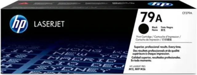 HP 79A LaserJet Black Toner (1.0k) (CF279A) (HPCF279A) HEWLETT PACKARD
