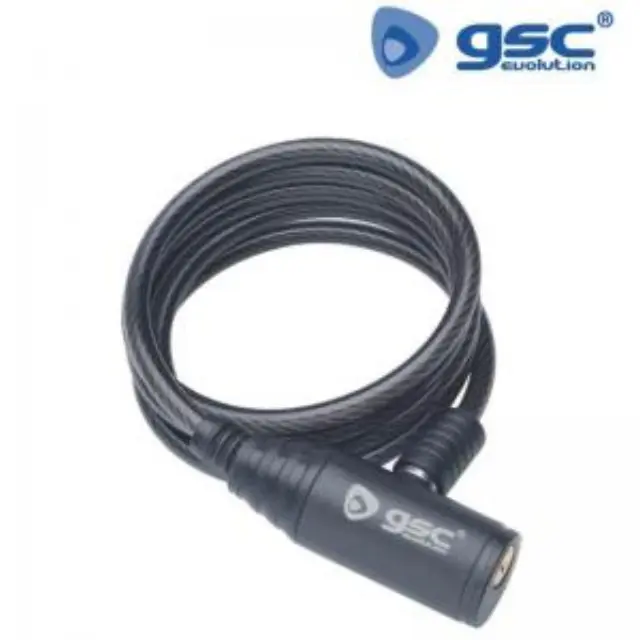 Κλειδαριά Ποδηλάτου GSC 12mm 1m Μαύρο N70524 2