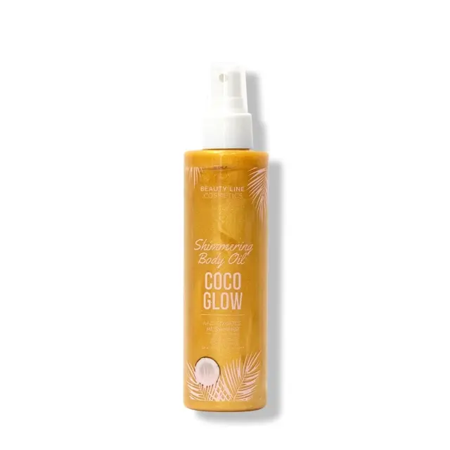 Beauty Line Λάδι Σώματος Shimmer Καρύδα 200ml