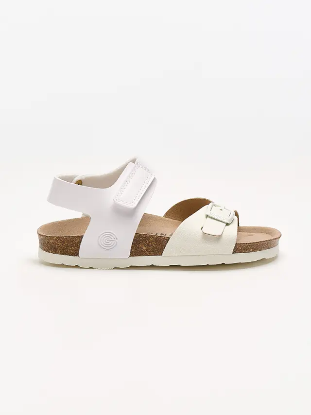 Genuins Πέδιλα Παιδικό HT Άσπρο GEN/MELOS SHINY IVORY 2