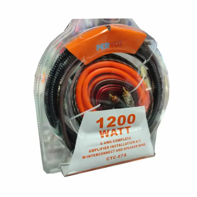 Σετ καλωδίων ενισχυτή αυτοκινήτου 1200W CTC-67A