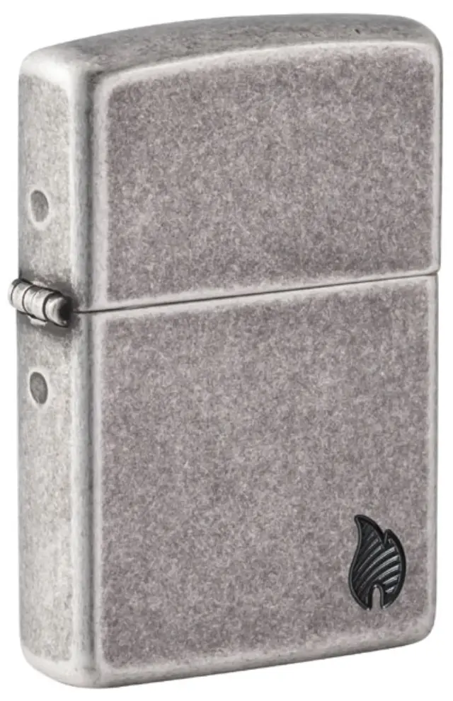 ZIPPO Αναπτήρας - Armor® Antique Silver Flame (46399)