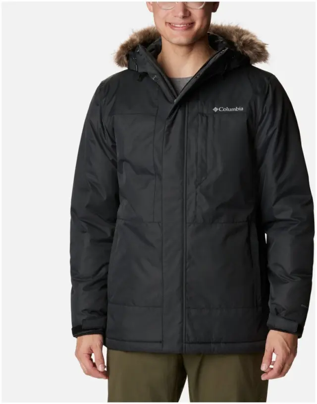 Leif Trail M Parka Black Ανδρικό Μπουφάν Columbia - 2051041-010