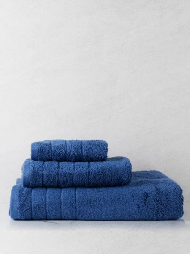 Πετσέτα πενιέ Dory 19 Dark Blue Χεριών (30x50) Sunshine