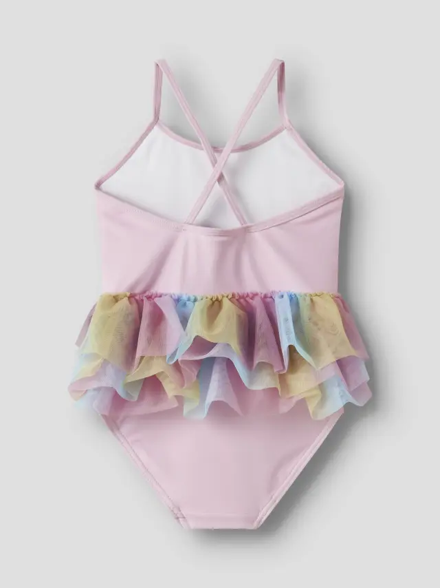 Name It Μαγιό κοριτσίστικο πλεκτό Ροζ NMFZUPA SWIMSUIT - 13253289 2