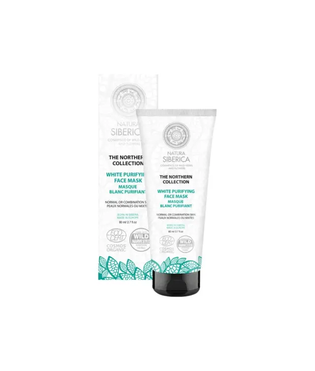 Natura Siberica White Purifying Face Mask 80ml