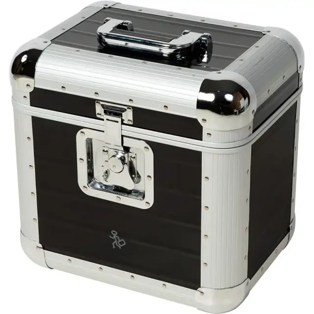 WALKASSE LPCASE-75BK DJ Case 80 Vinyl Black. 3