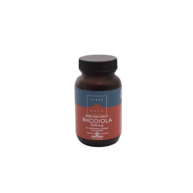 Terranova Rhodiola Root 300mg Συμπλήρωμα Διατροφής Για Πνευματική Διαύγεια και Συγκέντρωση, 50caps
