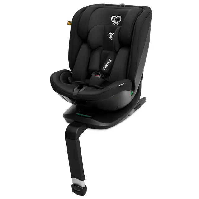 Dovadi Kronos 360° Κάθισμα Αυτοκινήτου i-Size 40-150cm ISOFIX Midnight Black