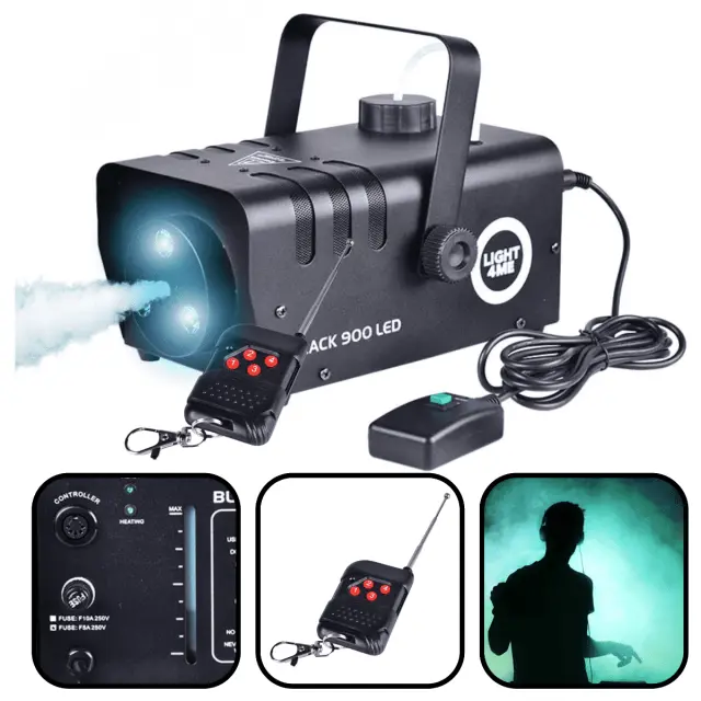 LIGHT4ME BLACK 900 LED fog smoke machine 2