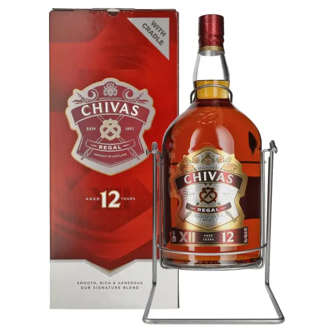 CHIVAS REGAL 12 Y.O WITH CRADLE 4500ml 2
