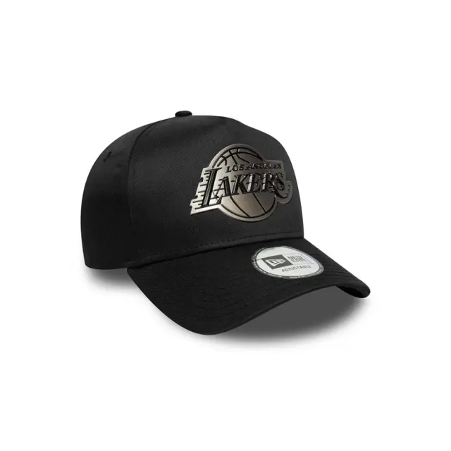 New Era Adult Metallic Eframe NBA Los Angeles Lakers Cap Μαύρο 60771868 (New Era) - One Size 3