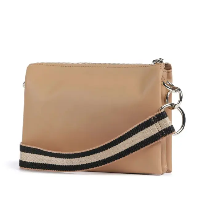 Γυναικεία Δερμάτινη Τσάντα Χιαστί Ted Baker Darcey 257442 Taupe Πούρο - One Size 2