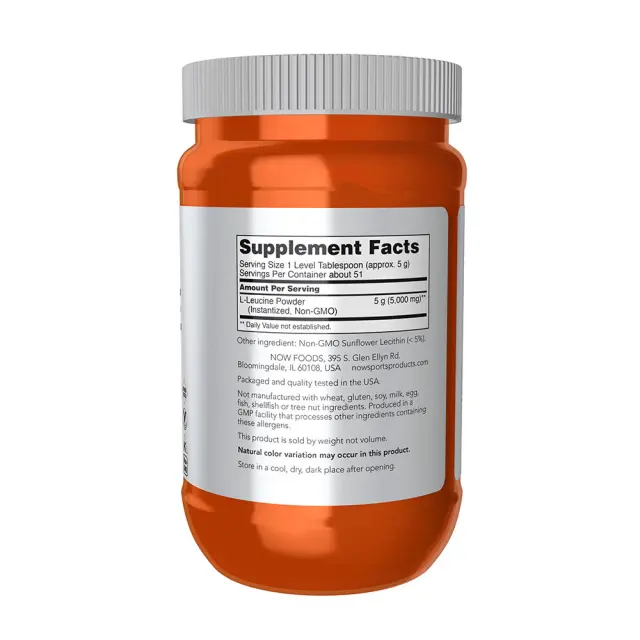 Now Foods L-Leucine Powder 2