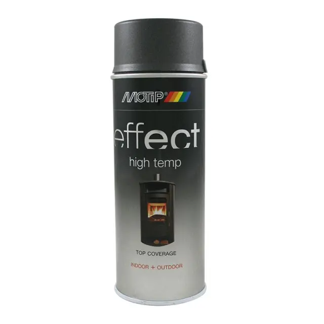 Spray Motip Effect 302402 Υψηλής Θερμοκρασίας Ασημί